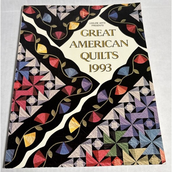 Great American Quilts 1993 Leisure Arts Presents  Oxmoor House - Picture 1 of 8